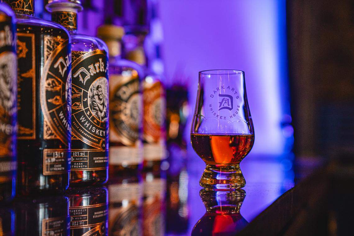 Dark Arts Whiskey offer a variety of tasting options.