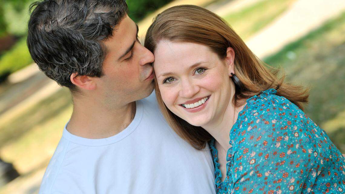 Ellie Clark and Evan Bergman met in 2009 while working at a New York City restaurant and pursing acting careers. In 2010, they moved to Lexington, Clark's hometown, where they direct Project SEE Theatre. They are starring as Stanley and Stella in SummerFest's production of "A Streetcar Named Desire," July 18-22 at The Arboretum, 500 Alumni Drive in Lexington. Photo by Rich Copley | staff.