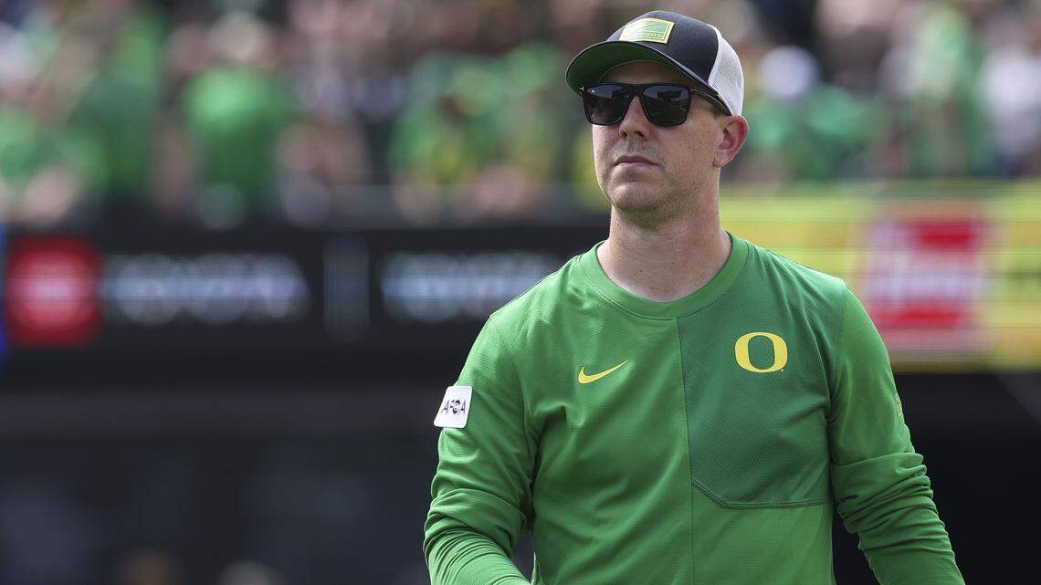 New Kentucky football coach Will Stein, 36, is leaving his job as offensive coordinator at Oregon. Stein grew up in Louisville as a UK fan before going from walk-on to starting quarterback at Louisville.