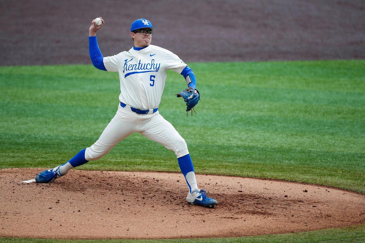 Kentucky pitcher Darren Williams is 2-0 with a 0.40 ERA in 22 2/3 innings across eight appearances.