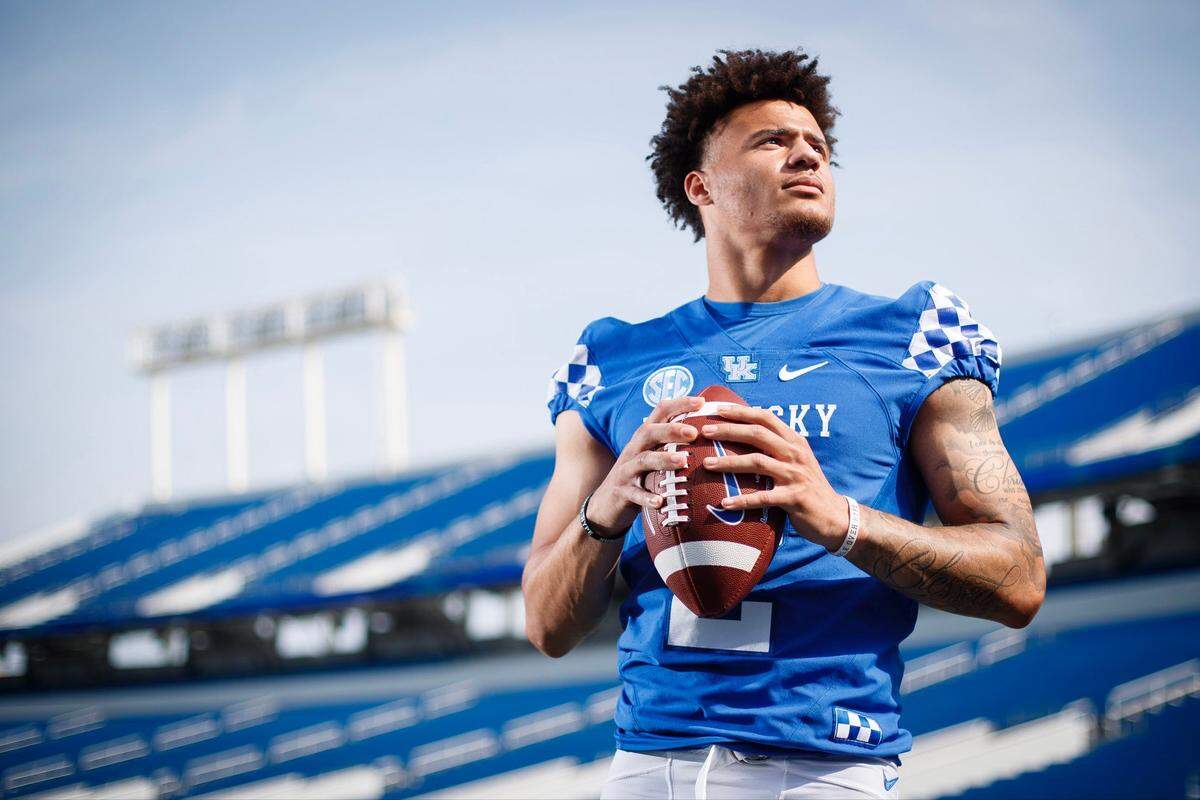 University of Kentucky quarterback Joey Gatewood is expected to contend for the starting job in 2021. He and the other candidates for the starting job spoke about their chances during media day on Friday.