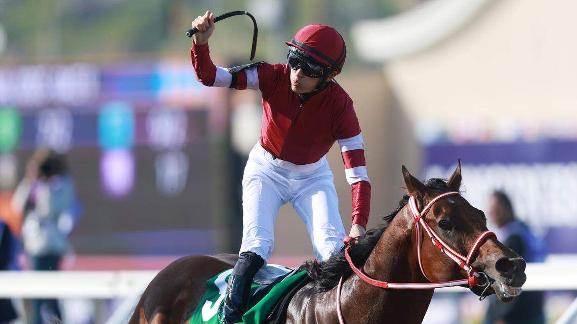 Japan’s Forever Young fends off Sierra Leone to win Breeders’ Cup Classic