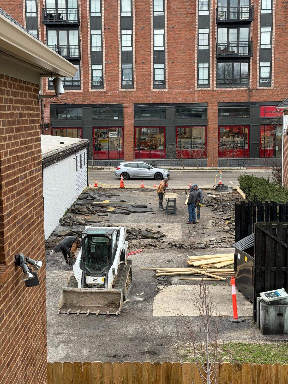 Owners of the new Two Keys location on South Upper Street in Lexington, Ky, have file plans with the city to put in a patio for dining on the side of the building, eliminating at least seven parking spots.