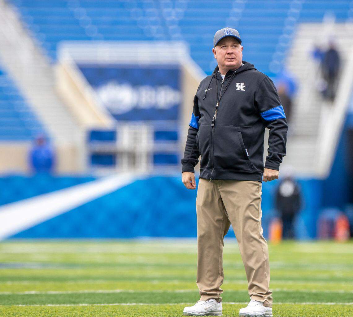 The 2023 season is set to be Mark Stoops’ 11th as the Kentucky football coach.