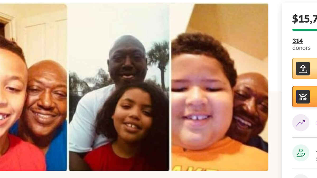 Anthony Snow and children Joseph Snow, Mary Snow and Victor Meyers were killed in a car crash while driving back from vacation in Virginia Beach on July 12.