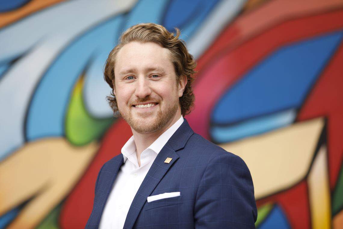 Chris Woodall Feb. 15, 2019. Photo by Amy Wallot