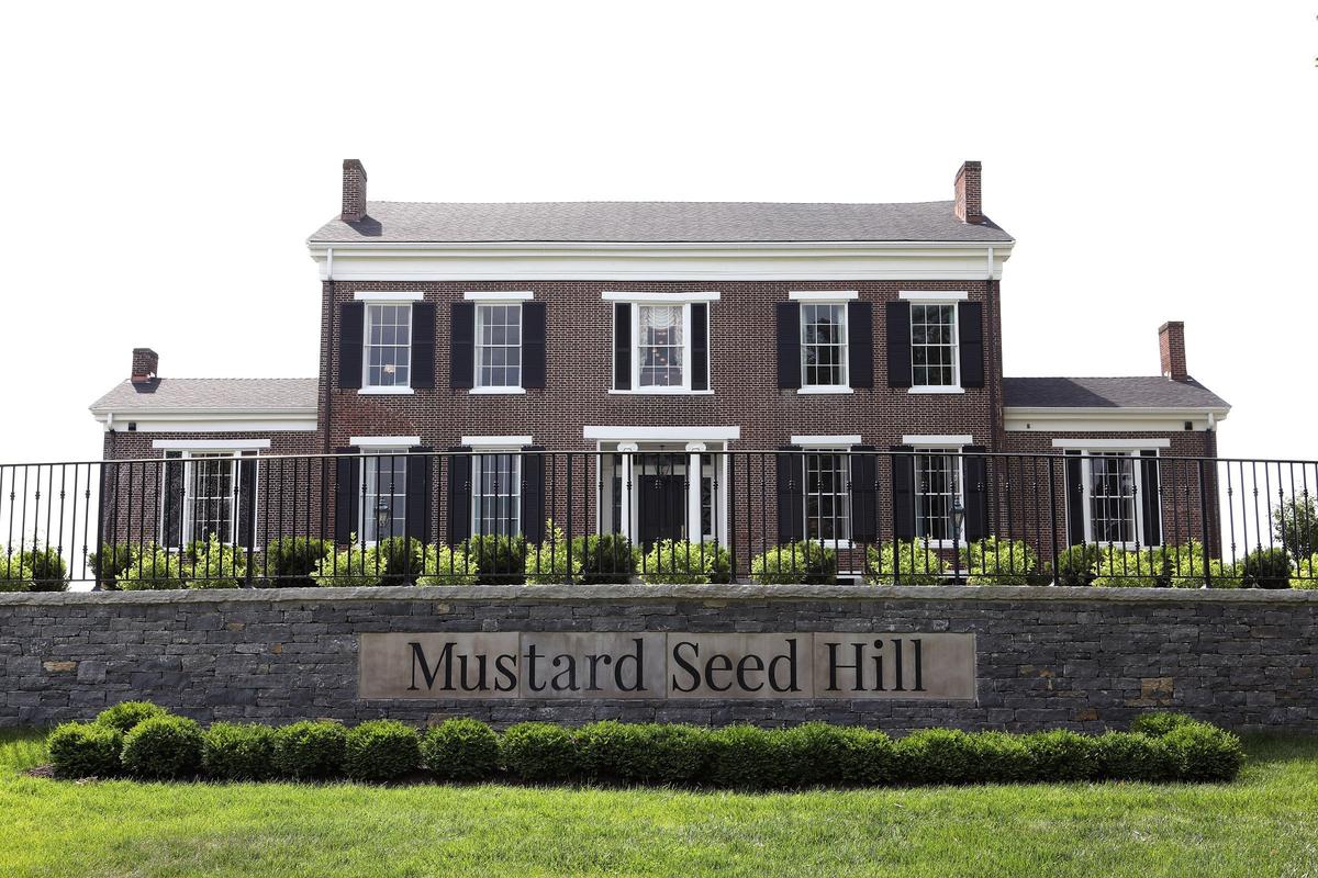 Allen House, a two-story event space at Mustard Seed Hill, the former home of Millersburg Military Institute.