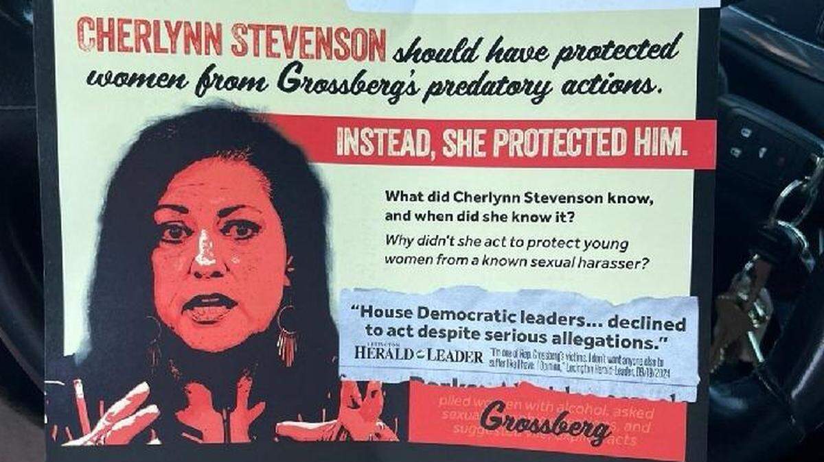 A campaign mailer paid for by a Republican political action committee takes aim at Rep. Cherlynn Stevenson, D-Lexington.