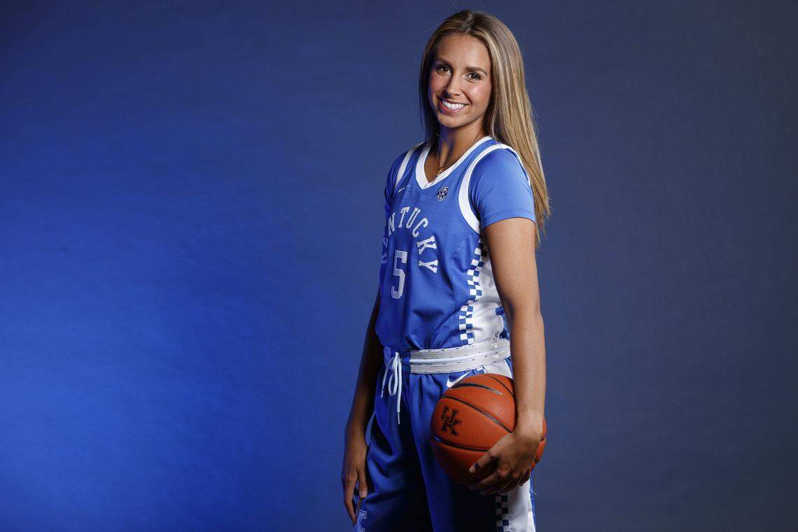 Blair Green averaged 5.3 points while shooting 36.4% from three-point range last season.