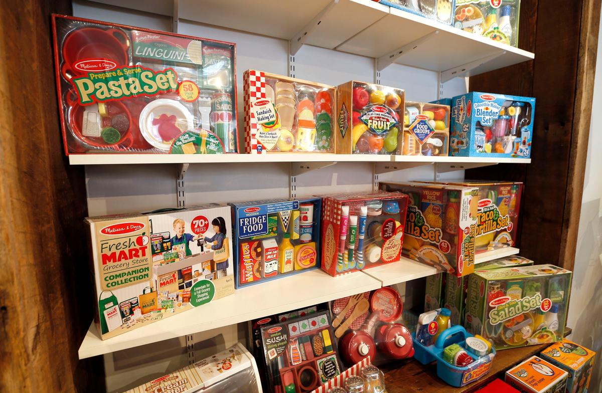 Magical Toy Shoppe at 700 East Main is an independent toy shop which has unique items that can’t be found elsewhere. Customers can actually see and play with them before the buy. The shop is owned by Rebecca Husz.