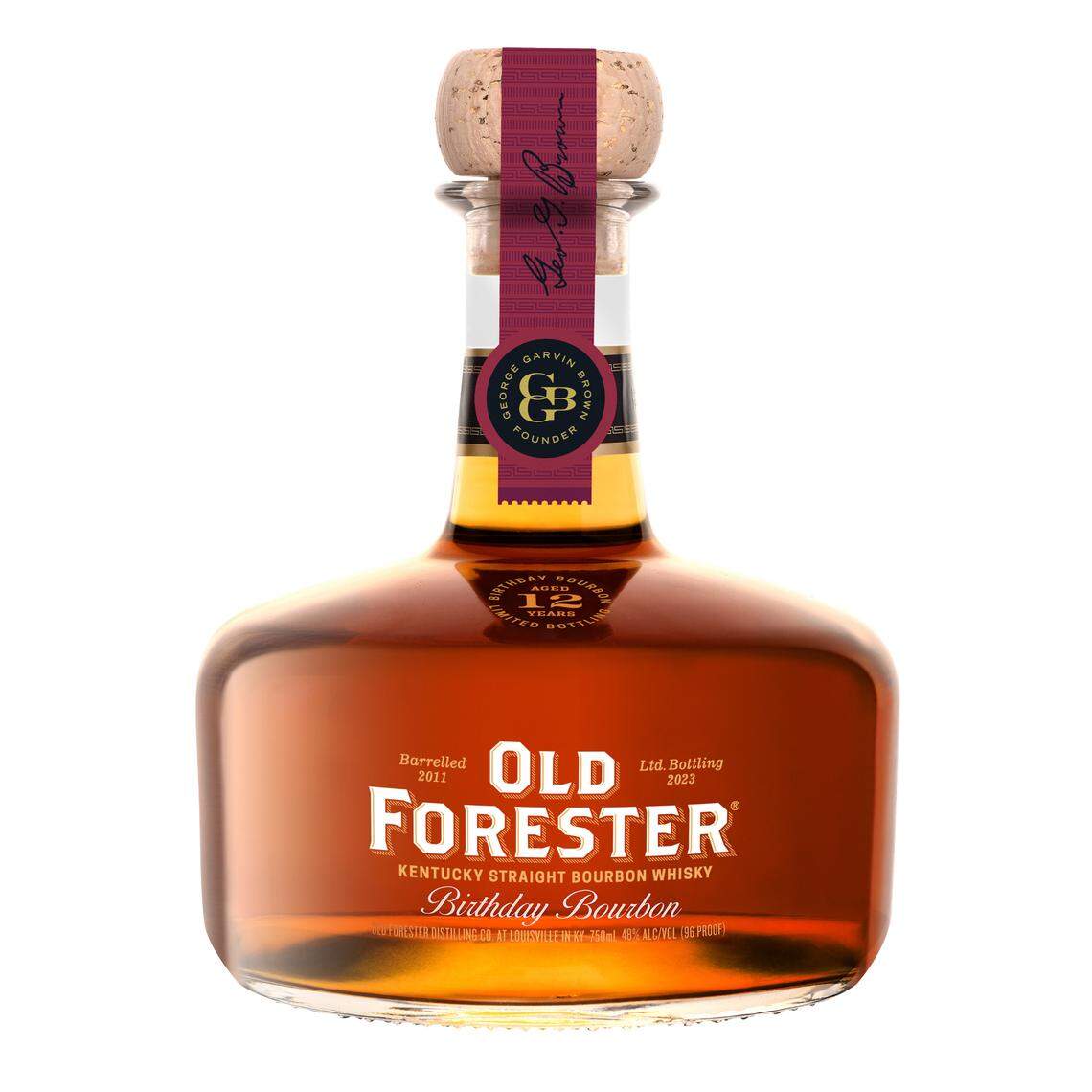 The 2023 Old Forester Birthday Bourbon will be released on Sept. 2, the birthday of Brown-Forman founder George Garvin Brown. You can sign up online to enter a sweepstakes for a chance to buy a bottle in Louisville.