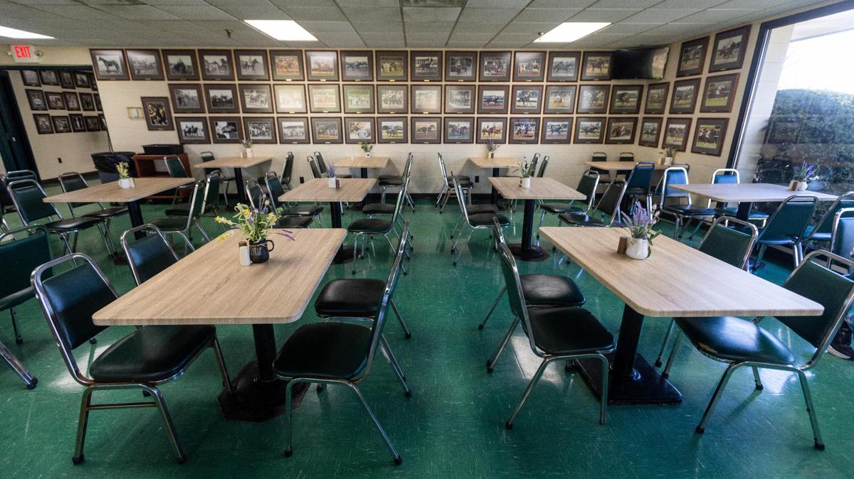 The public is allowed to eat at the Keeneland Track Kitchen and when you do, you might end up eating breakfast with a famous trainer, jockey or horse owner.