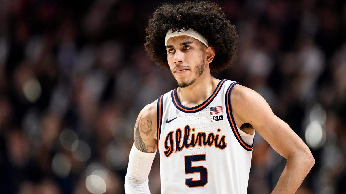 Andre Curbelo averaged 7.5 points, 3.1 rebounds and 3.2 assists per game for Illinois this past season.
