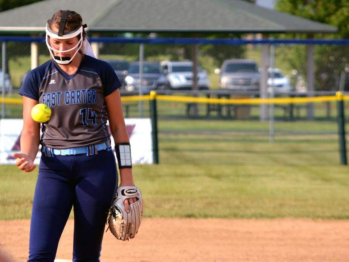 East Carter star Montana Fouts was named 2018 Kentucky Miss Softball after going 37-1 as a pitcher and hitting .566 with 12 home runs and 71 RBI as a batter.