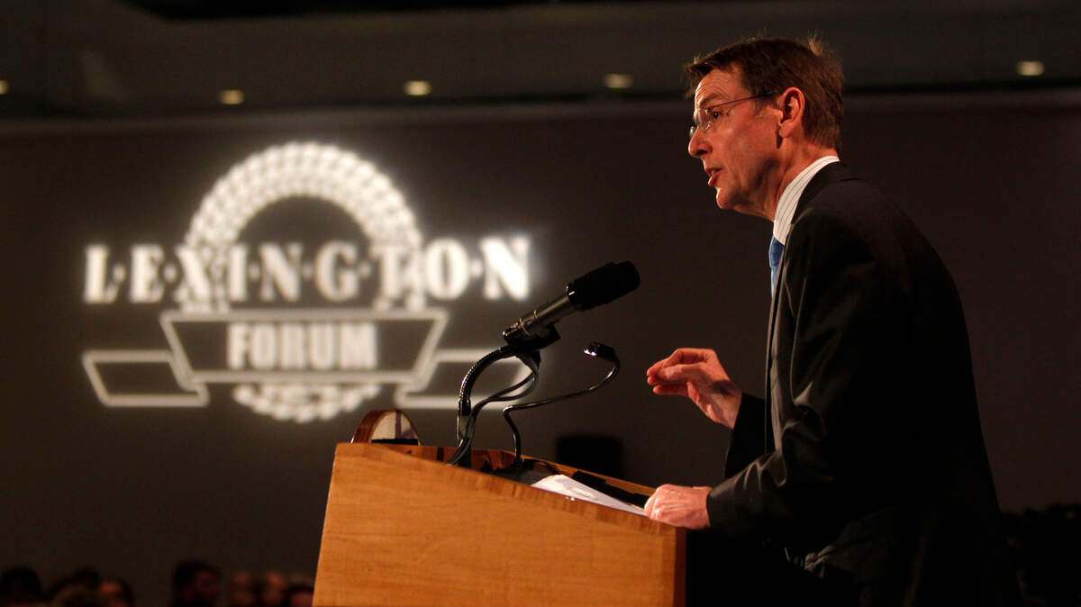In his State of the Merged Government address on Jan. 25, 2011, Lexington Mayor Jim Gray stressed that smart investments were essential for future quality of life, even in tough economic times.