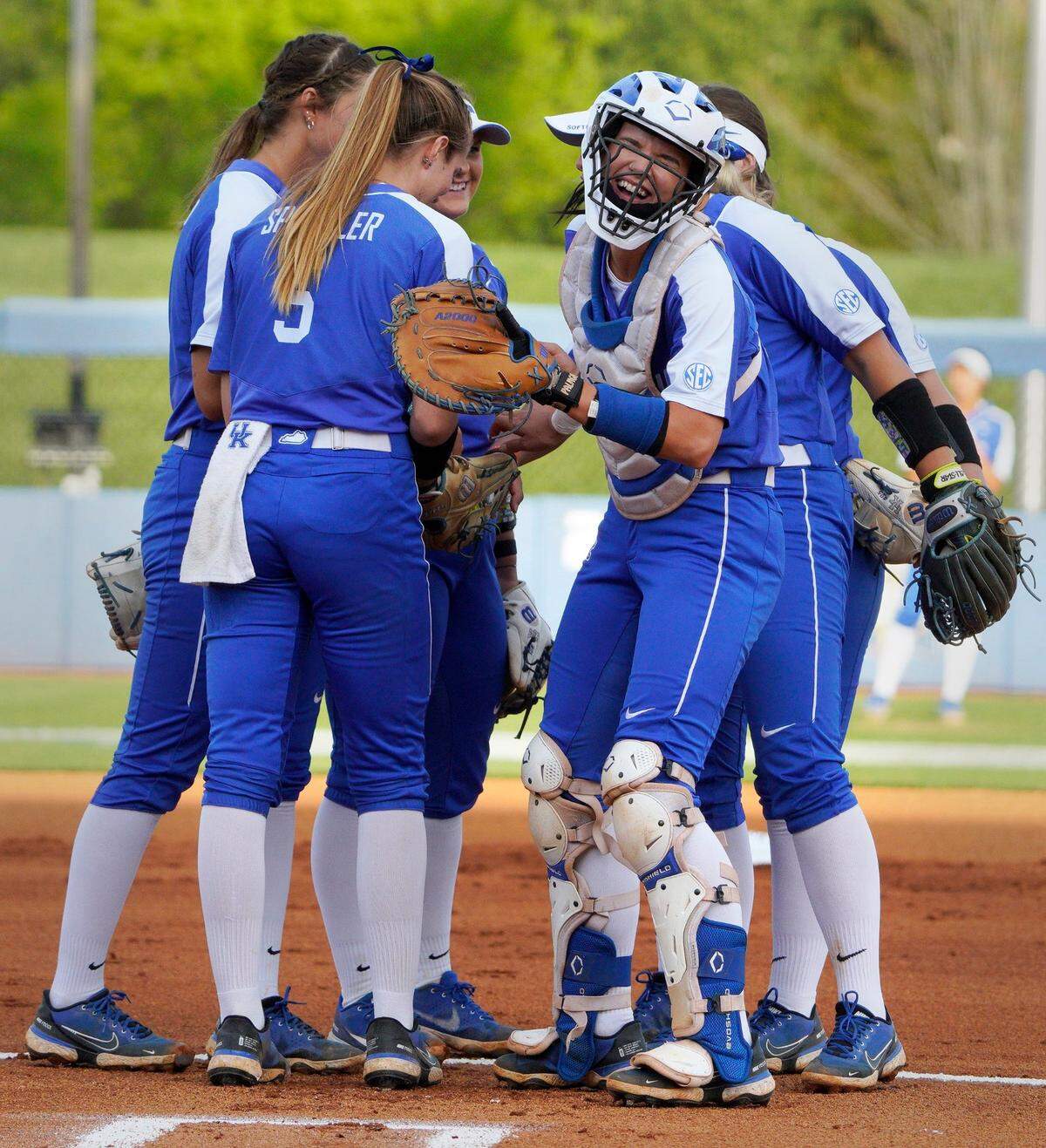 Catcher Kayla Kowalik’s ability to connect with the UK pitching staff could be a key to the Wildcats’ success this season.
