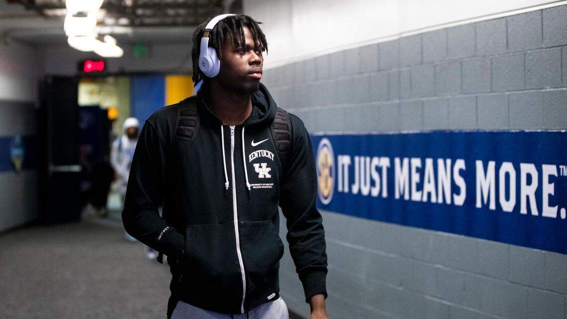 Kentucky forward Chris Livingston emerged as a starter for the Wildcats during his freshman season.