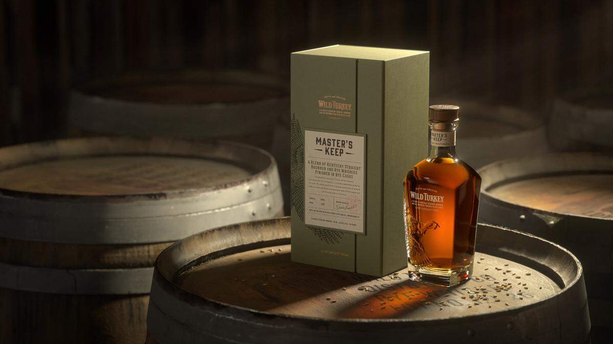 The latest Master’s Keep from Wild Turkey is a blend of old rye and bourbon, aged in rye casks in a favorite warehouse for extra flavor. The 105-proof limited release has a suggested retail price of $200.