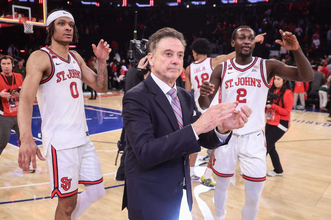Rick Pitino had his Big East champion St. John’s squad ranked No. 6 in the nation entering the postseason.