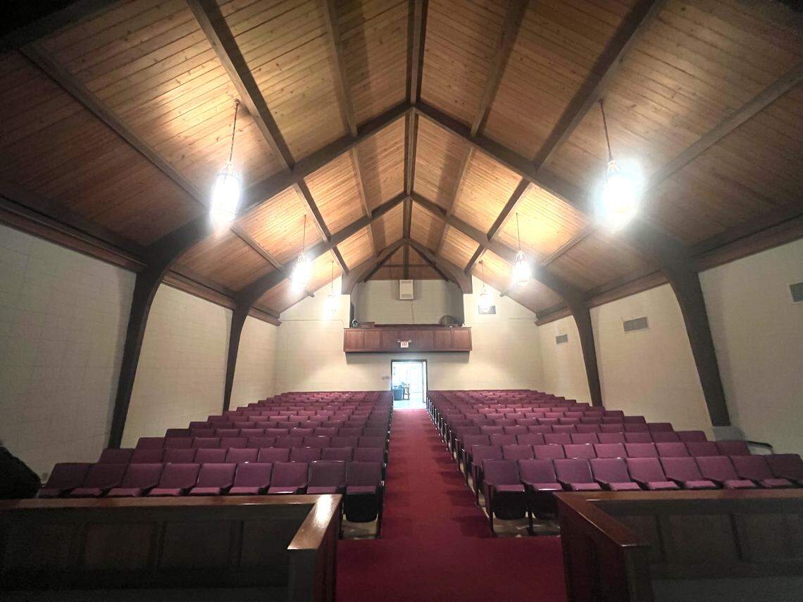 The WoodSongs Old-Time Radio Hour is moving to Scottish Rite, a local venue located on the corner of Rosemont Garden and Clays Mill Road. The theatre seas 300.