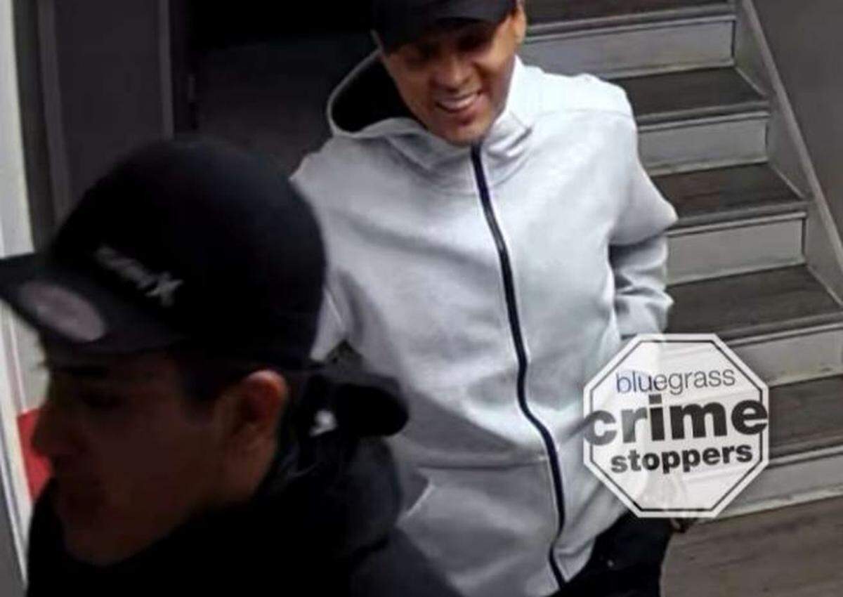 Lexington police say suspects in thefts were captured on surveillance video.