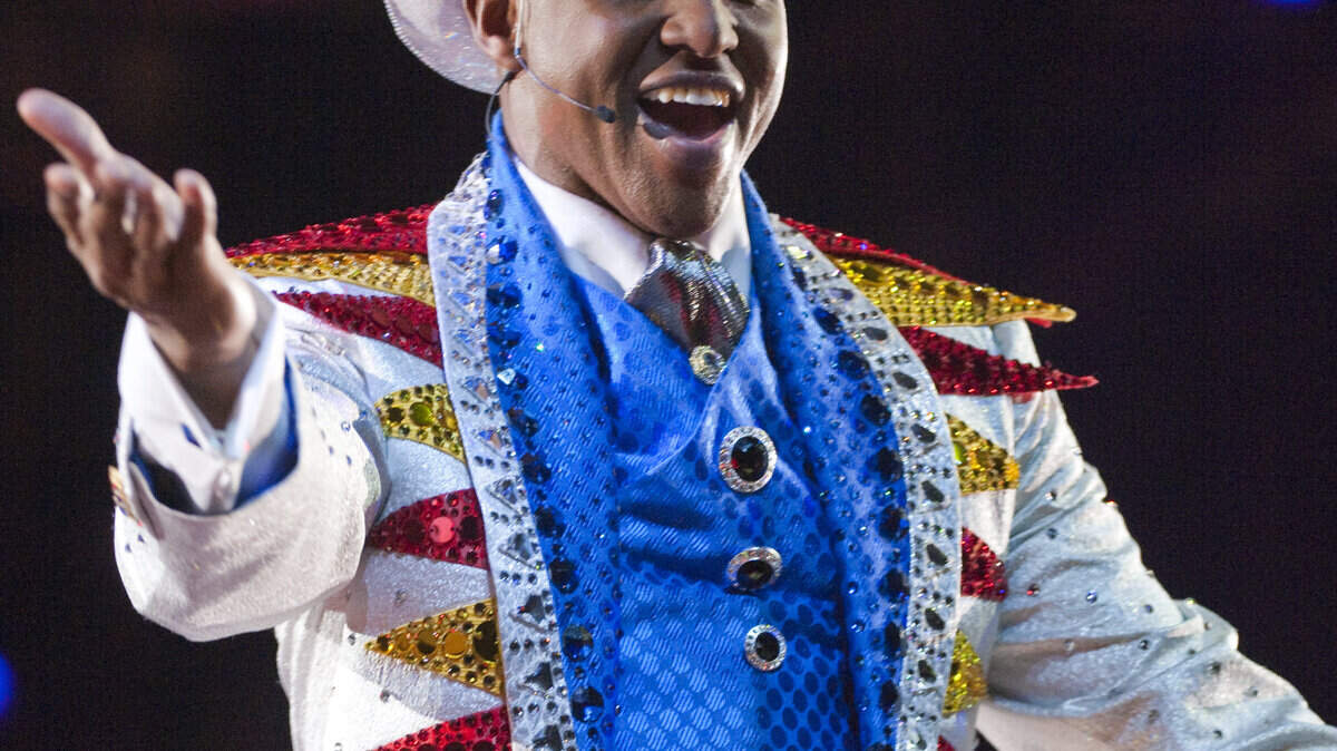 Johnathan Lee Iverson landed the ringmaster job after he auditioned at a dinner theater. The theater director also was the director of Ringling Bros. and was looking for a singing ringmaster.