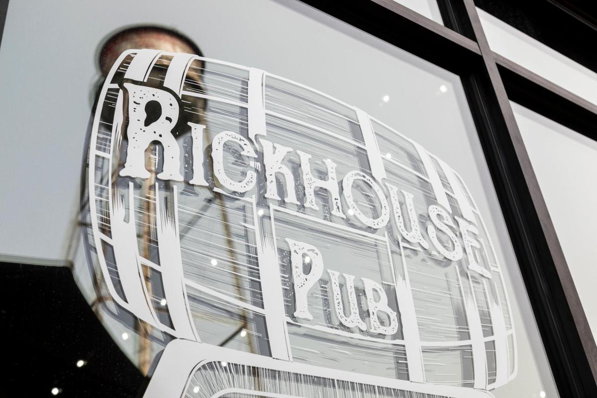 Rickhouse Pub during its opening week at the distillery district in Lexington, Ky., Tuesday, September 15, 2020.