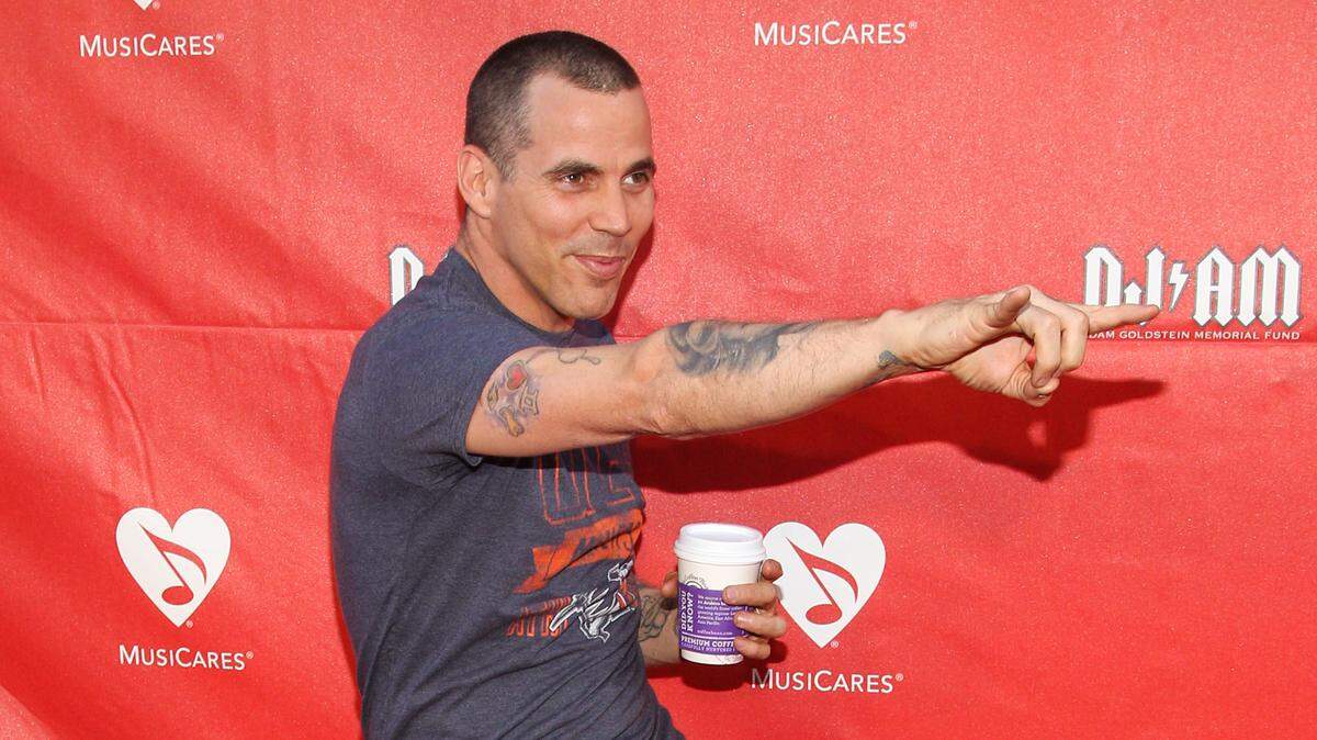 Steve-O attends the 10th annual MusiCares MAP Fund Benefit Concert at Club Nokia in 2014 in Los Angeles.  The comedian will be in Lexington this weekend.
