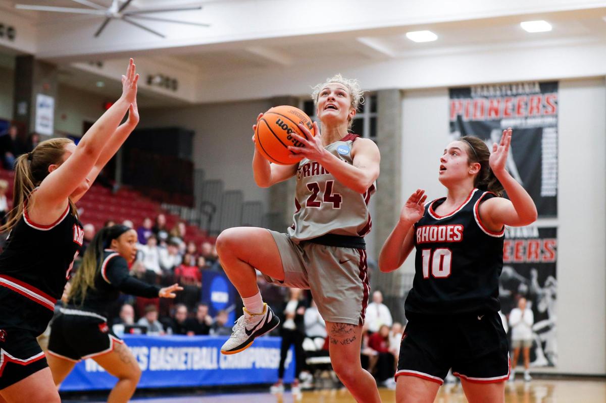 Kennedi Stacy, a senior from Magoffin County, led Transylvania with 20 points in Friday night’s NCAA Tournament opener and also contributed five rebounds and three steals.