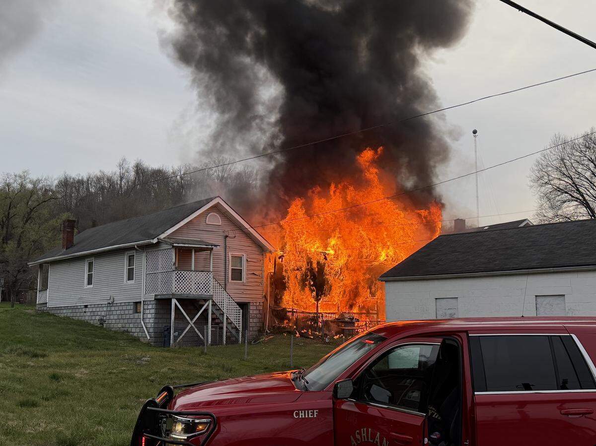 A large house in Ashland, Ky. killed a 13-year-old middle school student on March 24, 2026.