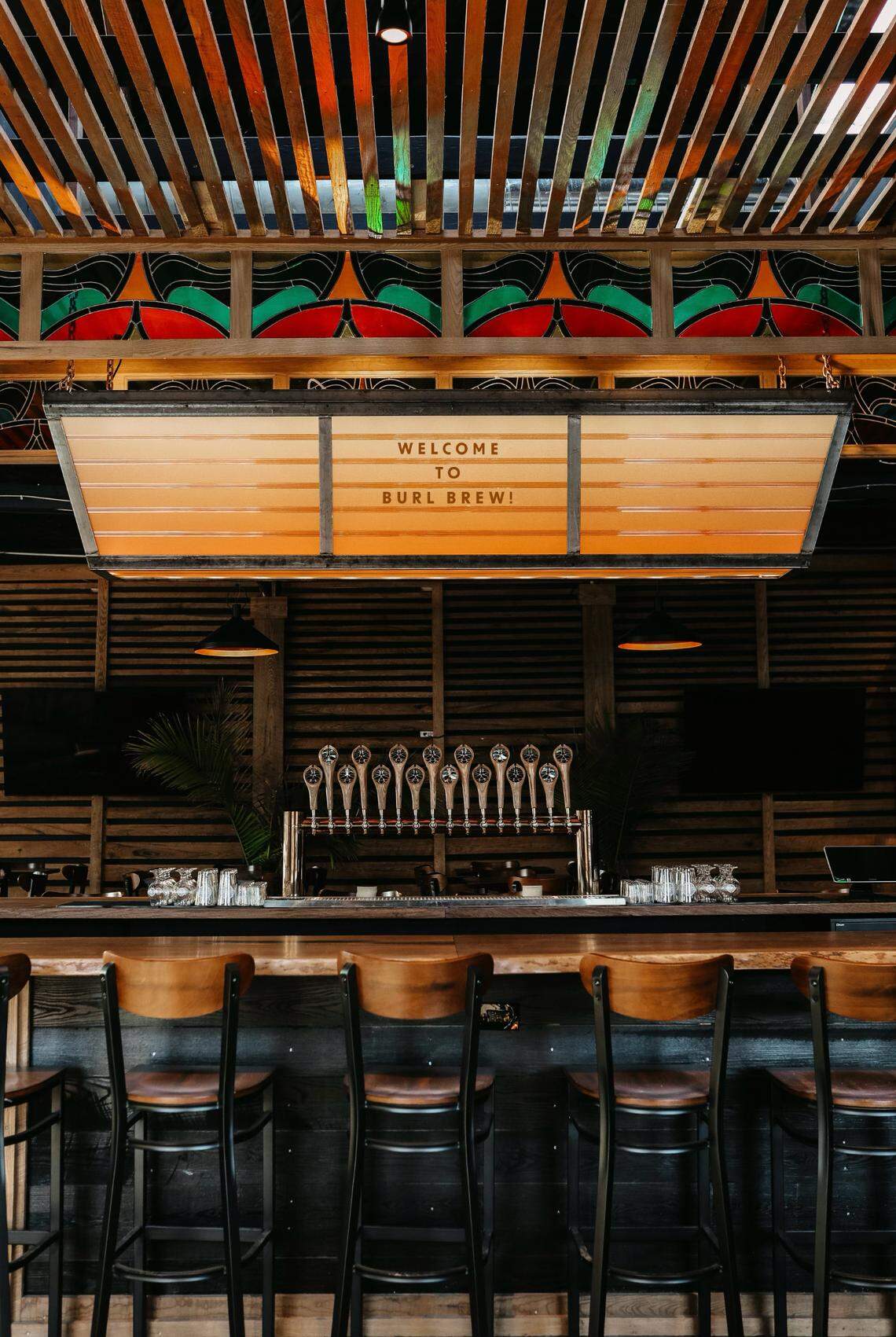 Burl Brew opens March 1 with a beers produced on site and a new food from Lucy’s Kitchen, with a menu of comfort food that you can walk around with including burgers, wings, mini corn dogs and quesadillas.