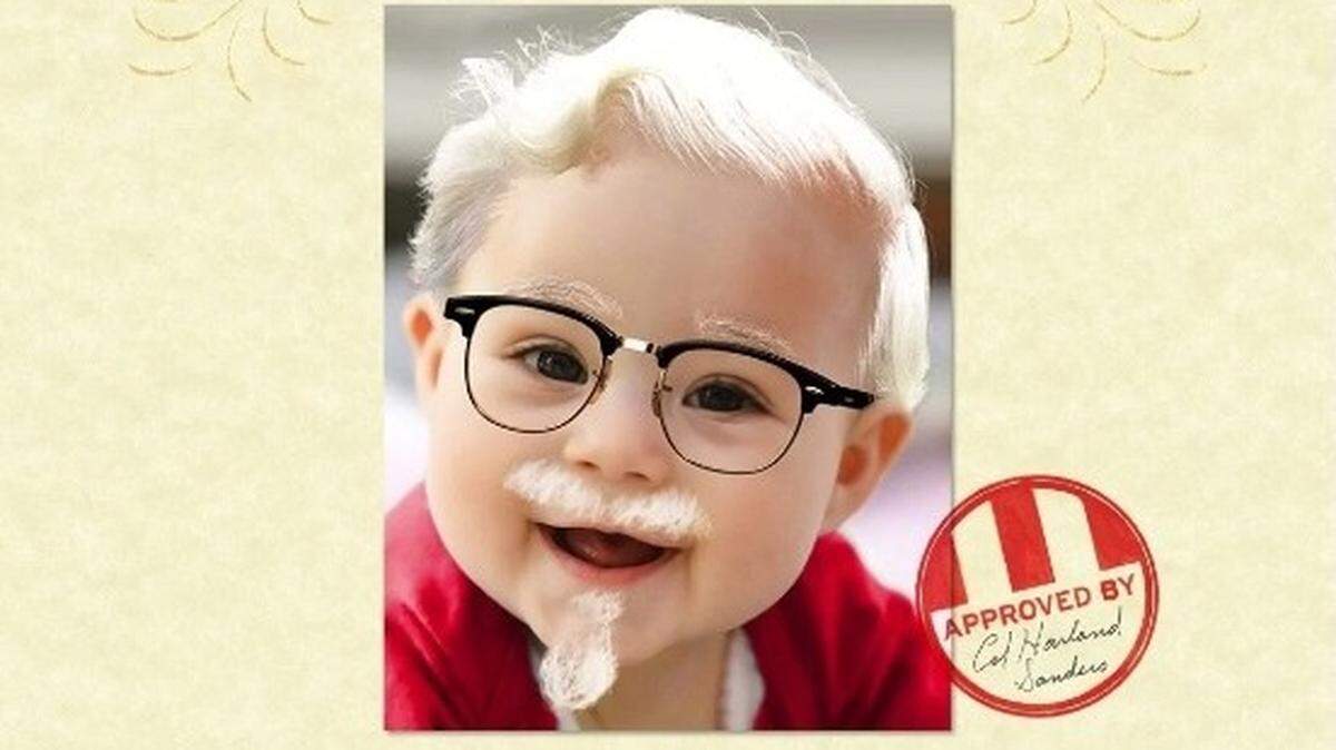 KFC’s contest rewards parents who name their new infant on Sept. 9 after Harland Sanders. The details are at kfc.com/babyharland.