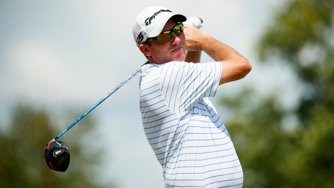 Course record falls as two set up Sunday showdown at Barbasol Championship