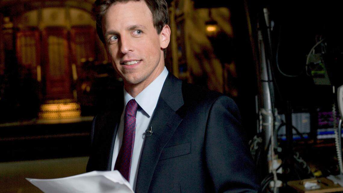 Seth Meyers' stand-up show at the Singletary Center for the Arts on Monday won't be his first visit to Kentucky. He attended the Kentucky Derby in 2009.    