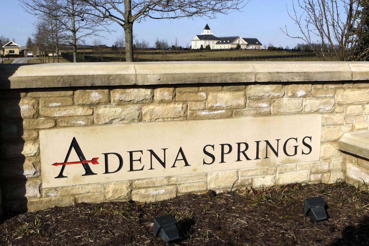 Adena Springs is owned by the Frank Stronach family.