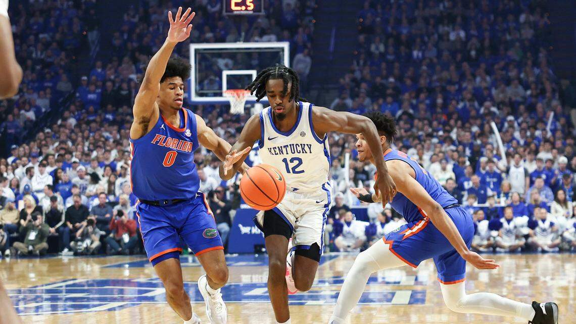 SEC college basketball final: Florida 94, Kentucky 91 in overtime