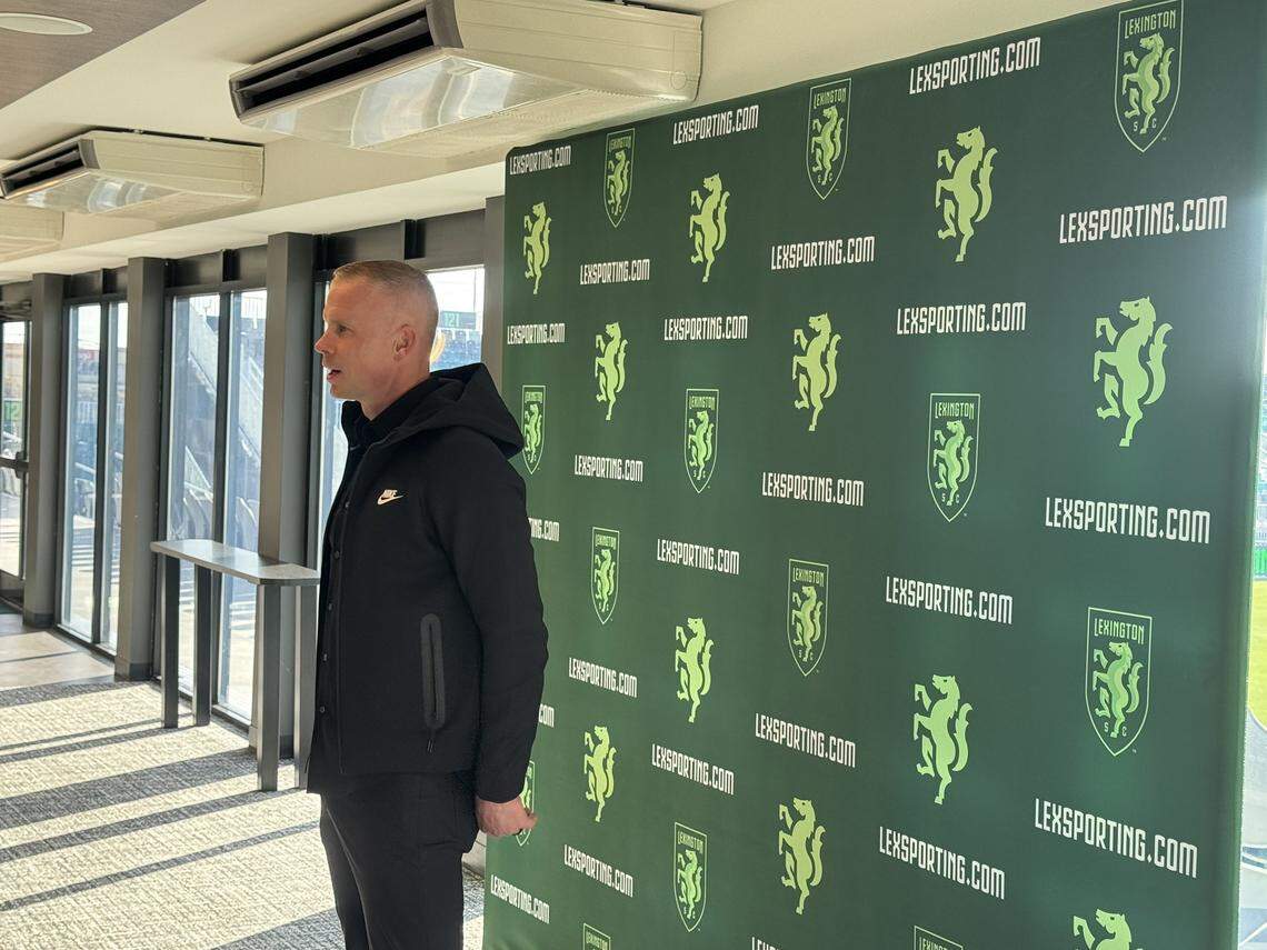 Terry Boss is the new head coach of Lexington Sporting Club’s senior men’s team.