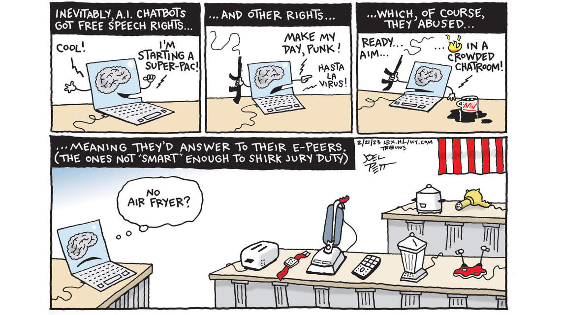 Joel Pett: The future is here