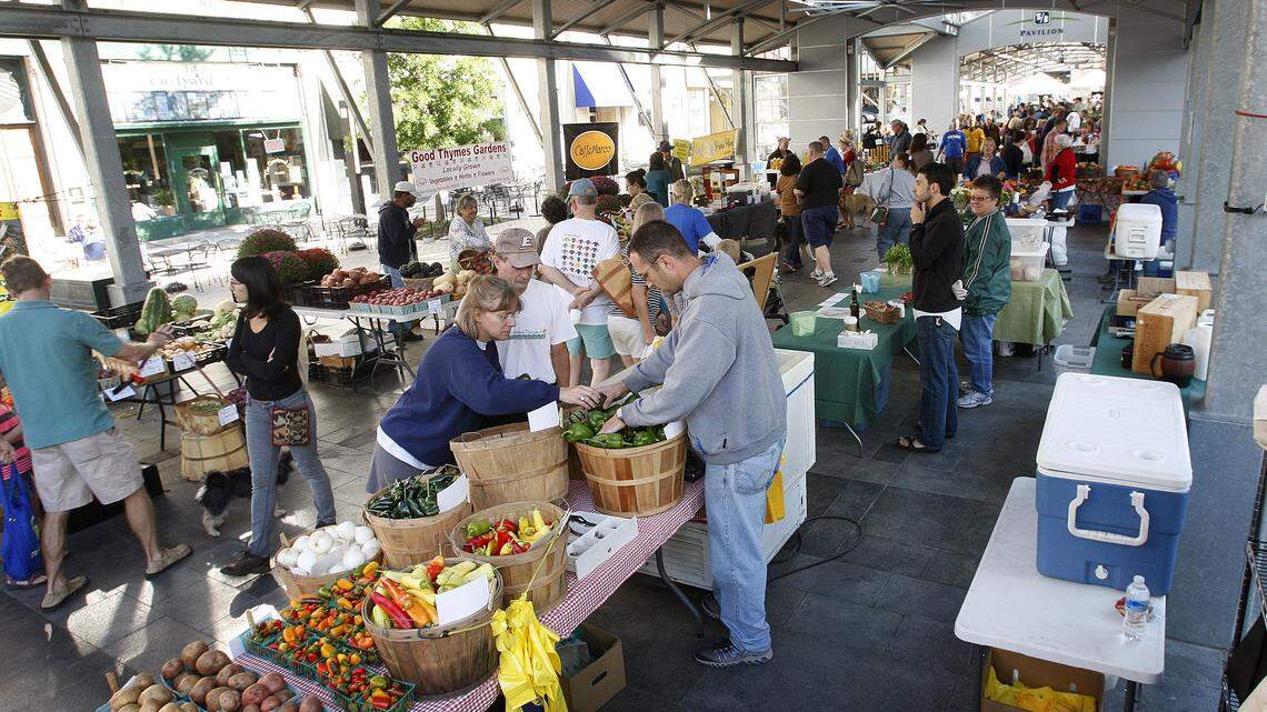 The Lexington Farmers Market was recently ranked among the top 10 large farmers markets by the American Farmland Trust.