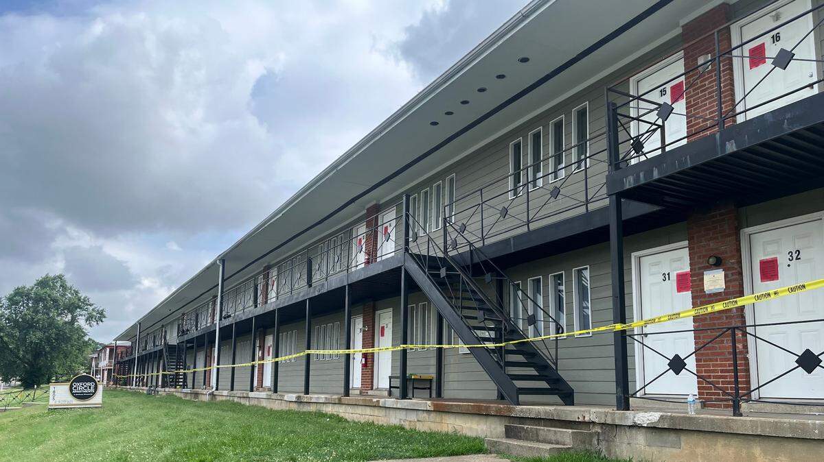 The Oxford Circle apartment complex was condemned by the Division of Code Enforcement after a deadly gas leak July 7, 2025.