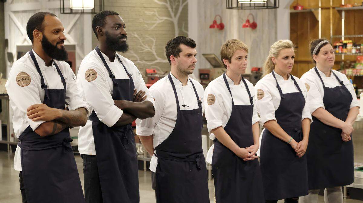 And then there were six: Justin Sutherland, Eric Adjepong, Eddie Konrad, Adrienne Wright, Kelsey Barnard and Sara Bradley head into the next-to-last Kentucky episode.