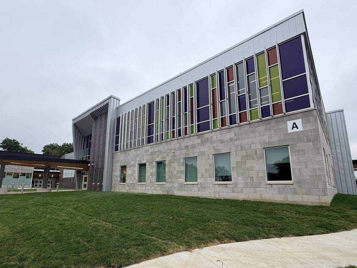 The new Rise STEM Academy for Girls in Lexington on Monday, Aug. 3, 2026. The $58 million-plus facility opens this school year.