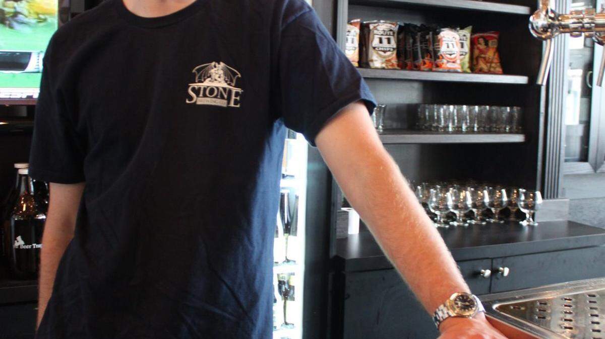 Brett Behr opened The Beer Trappe three months ago on Euclid Avenue in Chevy Chase. The Beer Trappe takes its name from Belgian Trappist monks, who make some of the best beer in the world. 