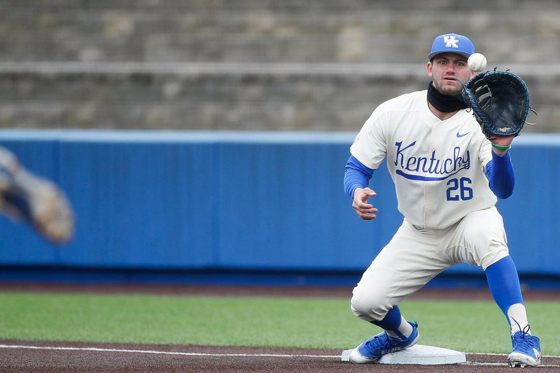 Infielder Jake Plastiak hit two home runs as Kentucky beat No. 10 Ole Miss on Saturday.