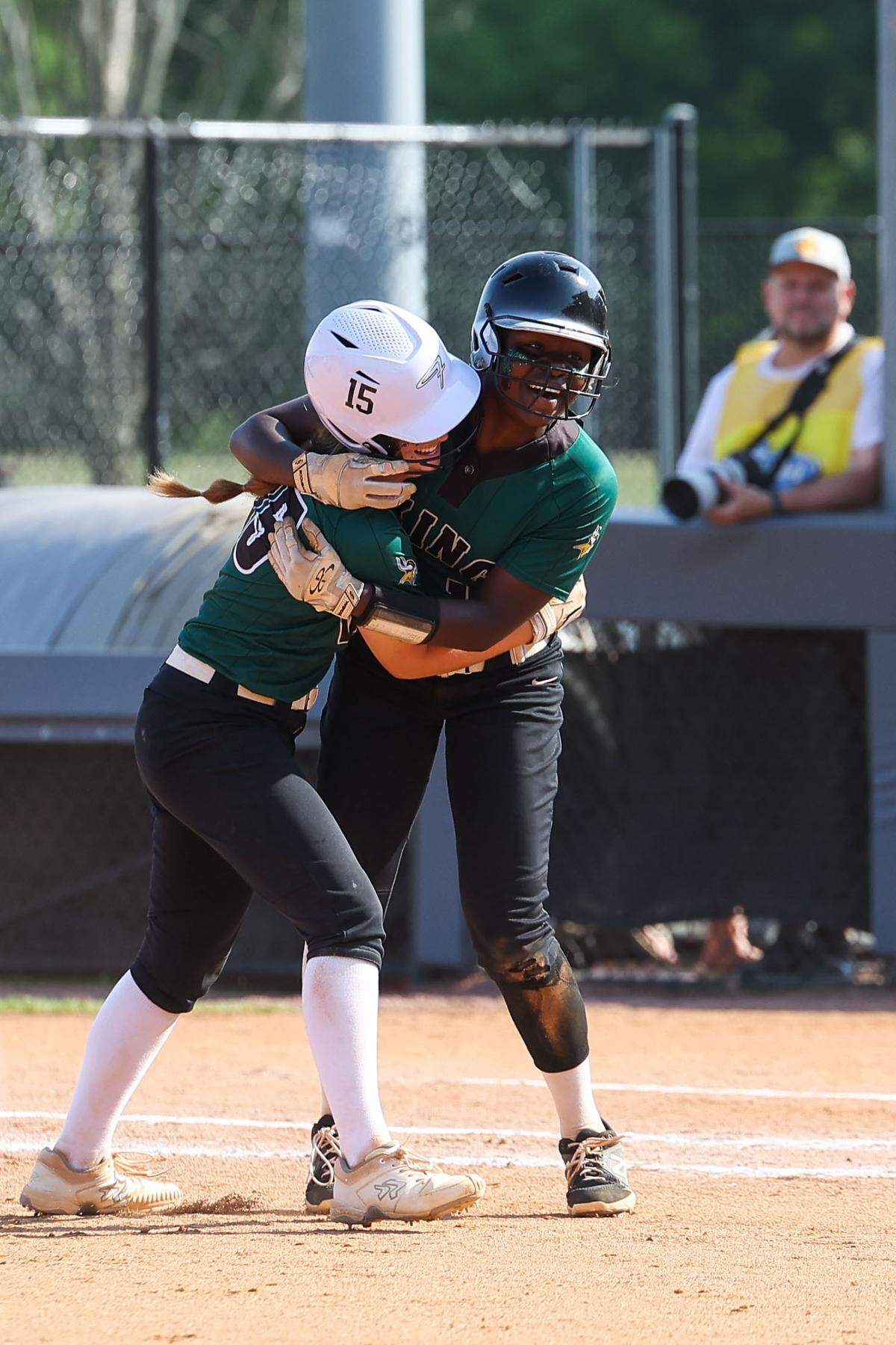 Rowan County’s Kassi Perkins and Haven Ford combined for two hits and two runs on four at-bats.