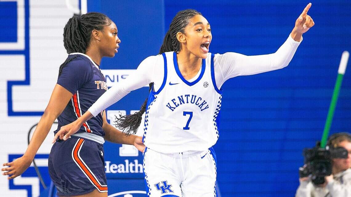 Kentucky women’s basketball beats Auburn in Lexington | Lexington ...