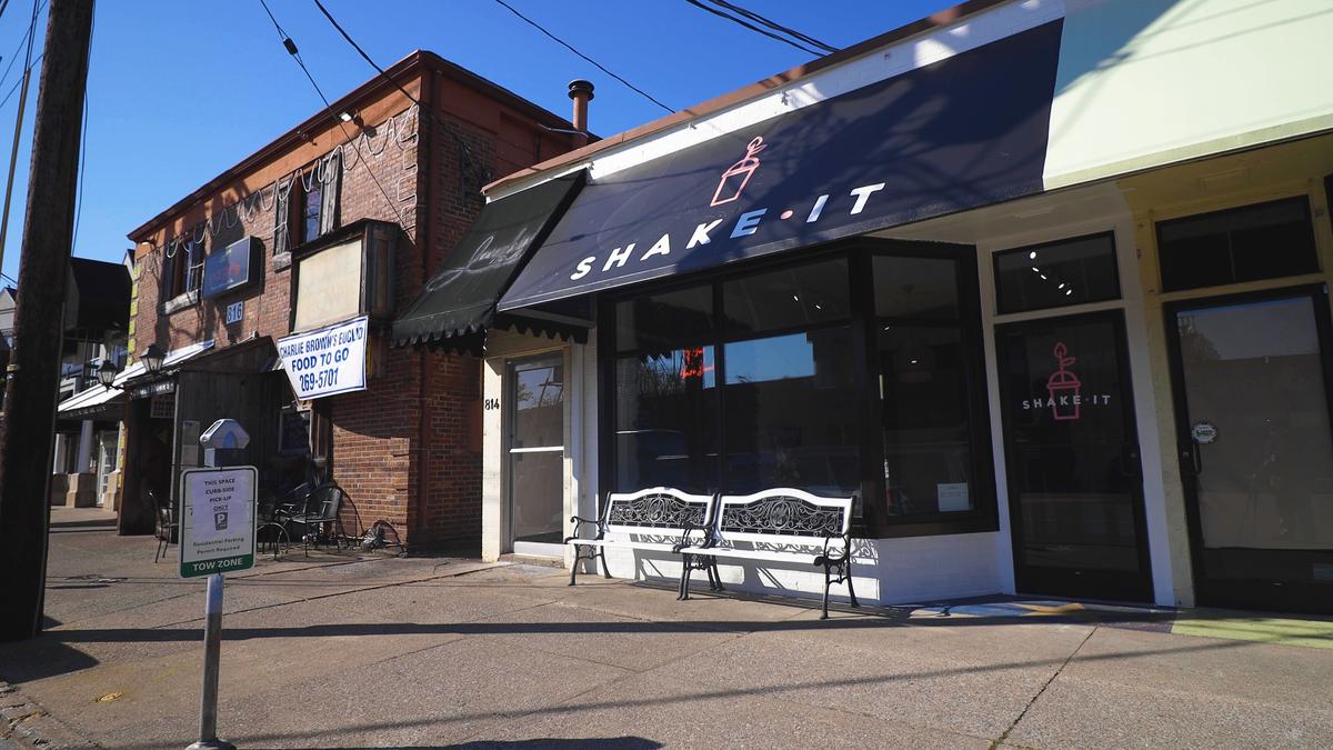 Shake It meal supplement shakes restaurant on Euclid Avenue, April 22.