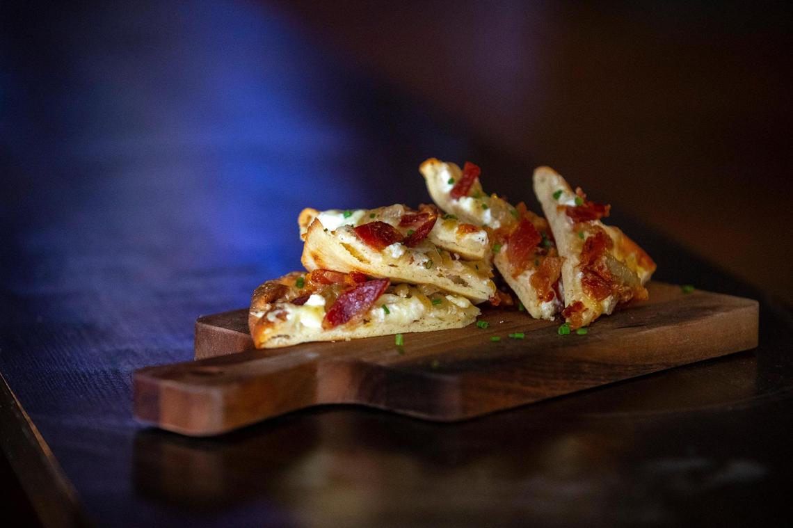 The tarte flambe at District 7 Social in Lexington, Ky.