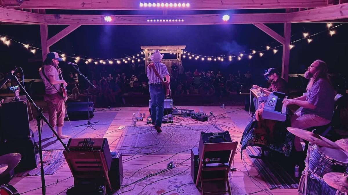 Cody Lee Meece performed May 13 at The Kilns, a new outdoor music venue in the Red River Gorge that brings live shows to Eastern Kentucky.