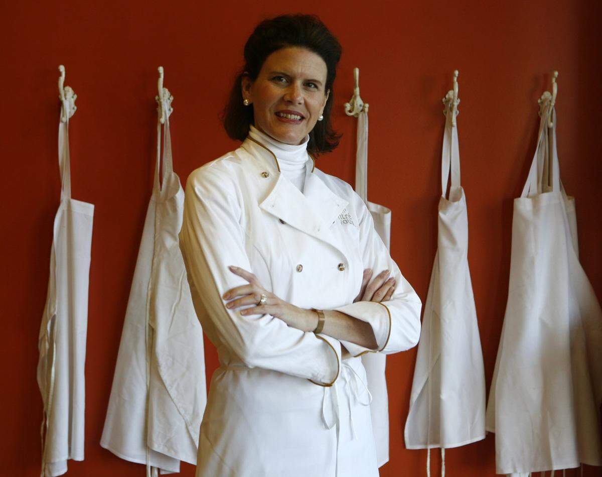 Harriet Dupree Bradley in October 2007, after she started Entree Vous, her meal prep company. Bradley died Oct. 31 in Lexington.